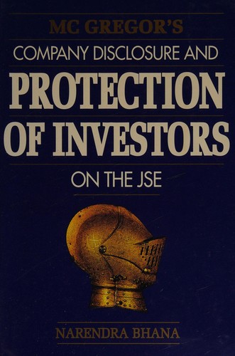 McGregor's company disclosure and protection of investors on the JSE