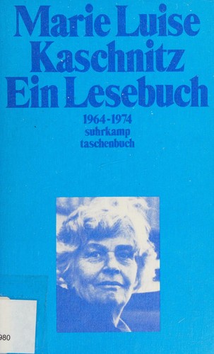 Ein Lesebuch 1964-1974