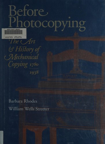 Before photocopying