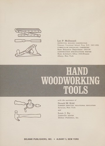 Hand  woodworking tools