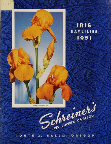 Schreiner's iris lover's catalog