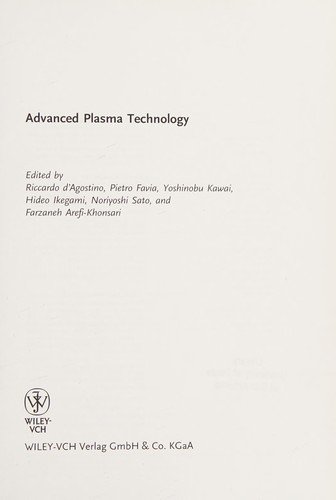 Advanced plasma technology