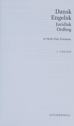 Dansk engelsk