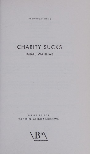 Charity Sucks