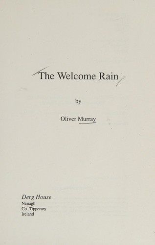 The welcome rain