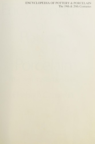 Encyclopedia of pottery and porcelain