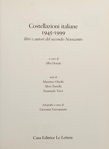 Costellazioni italiane