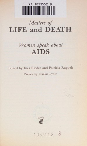 Matters of life and death