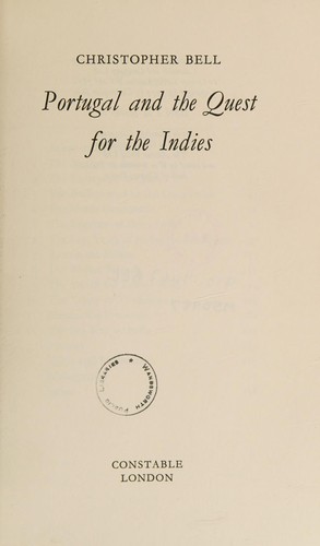 Portugal and the Quest for the Indies