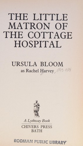 The little matron of the cottage hospital