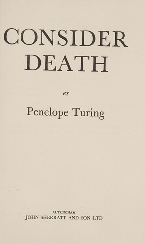 Consider death