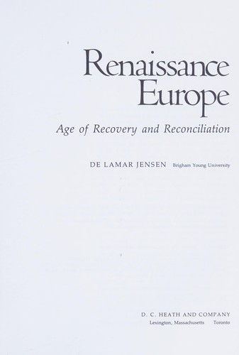 Renaissance Europe