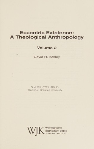 Eccentric existence