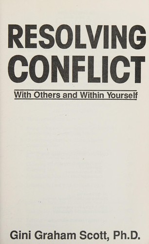 Resolving conflict