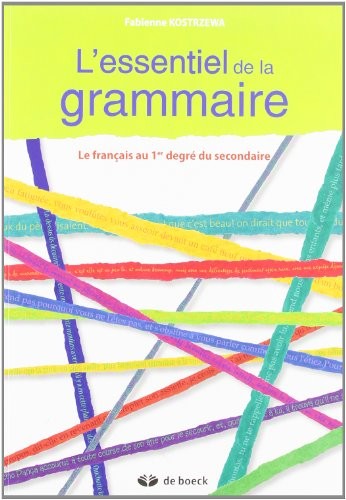 L'ESSENTIEL DE LA GRAMMAIRE