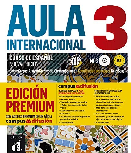 Aula Internacional Nueva Edición 3 Premium libro del alumno + CD