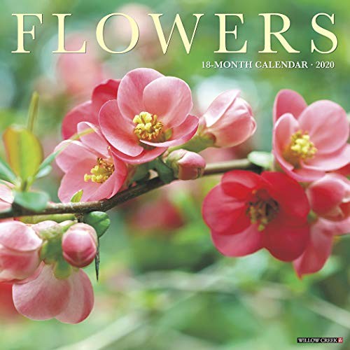 Flowers 2020 Wall Calendar