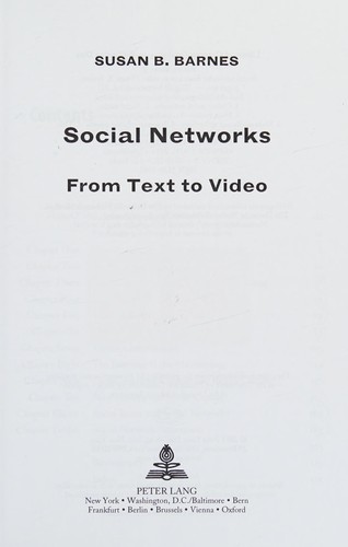 Social Networks