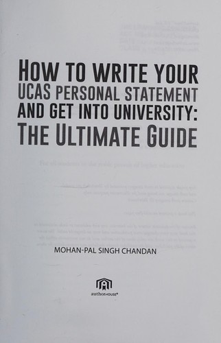 How to Write Your UCAS Personal Statement and Get into University