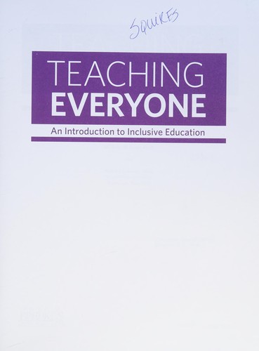 Teaching everyone
