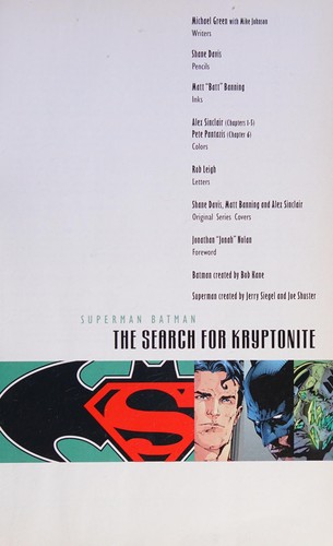 The search for kryptonite