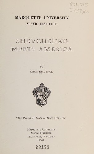Shevchenko meets America