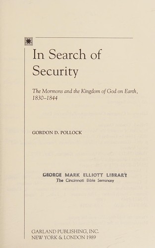 In search of security