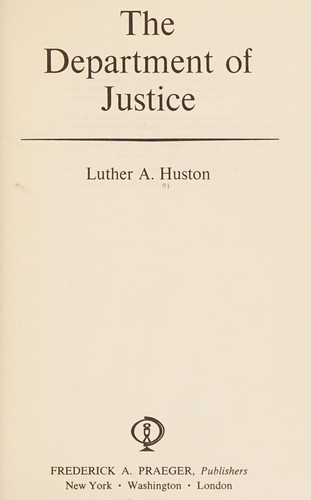 The Department of Justice