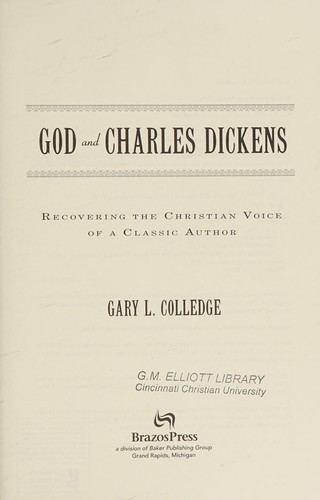 God and Charles Dickens
