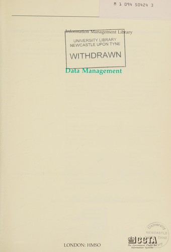 Data Management (Information Management Library)