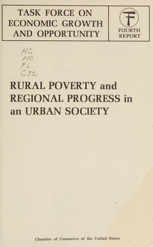 Rural poverty and regional progress in an urban society
