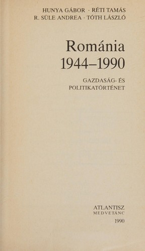 Románia 1944-1990
