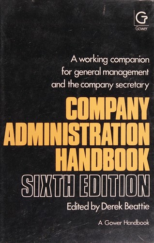 Company administration handbook