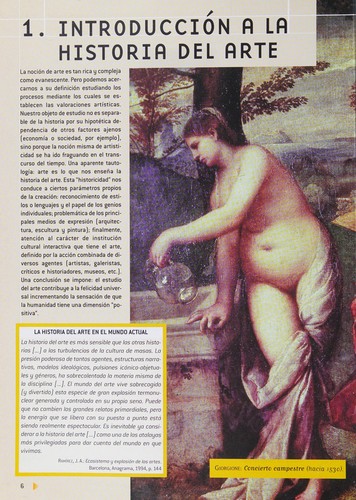 Historia del arte, 2 Bachillerato