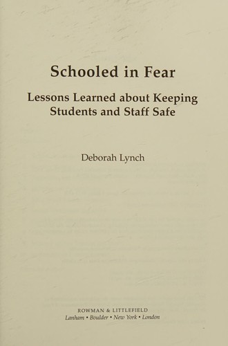 Schooled in Fear