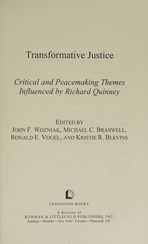 Transformative justice