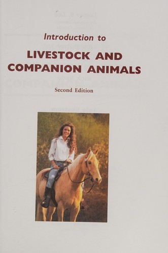 Introduction to livestock and companion animals