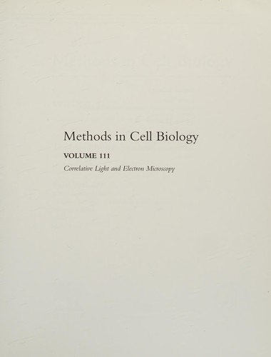 Correlative Light and Electron MIcroscopy