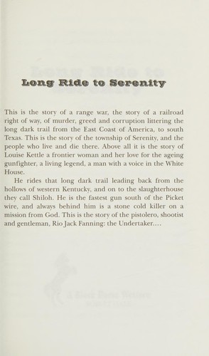 Long Ride to Serenity