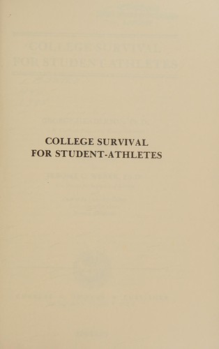 College survival for student-athletes