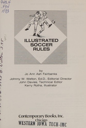 Illustrated soccer rules