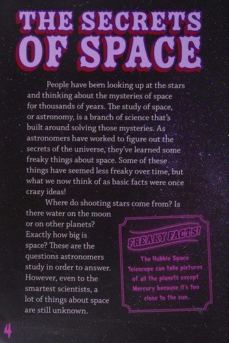 Freaky space stories