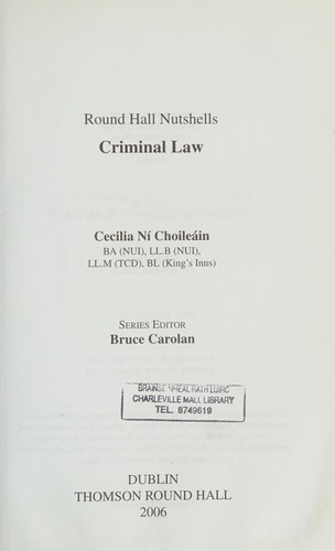 Criminal law