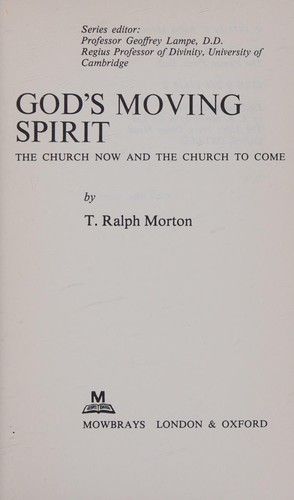 God's moving spirit