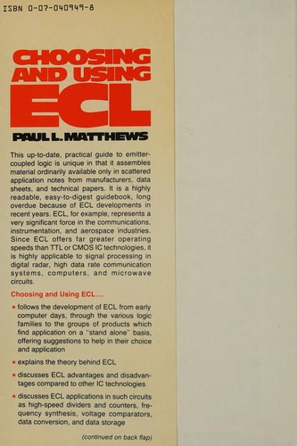 Choosing and using ECL