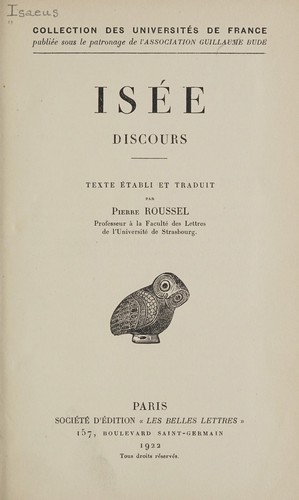 Isée discours