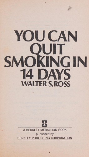 You can quit smoking in 14 days