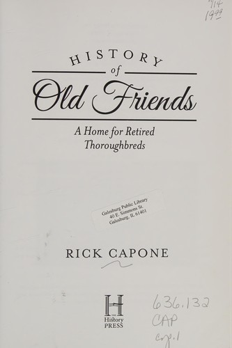 History of old friends
