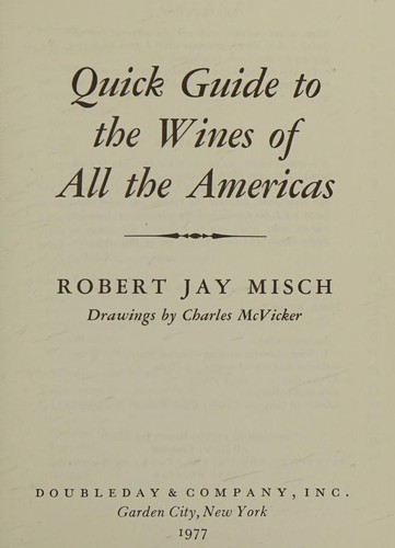Quick guide to the wines of all the Americas