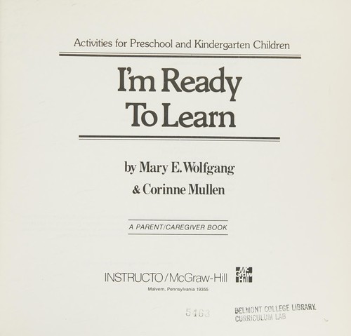 I'm ready to learn